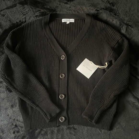 Nwt All The Ways Eliza buttoned sweater - Picture 1 of 3